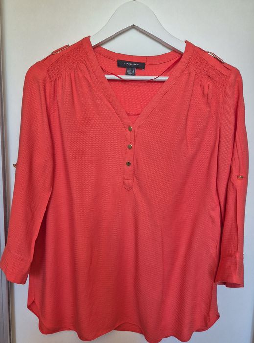Czerwona koszula/bluzka w r. 40