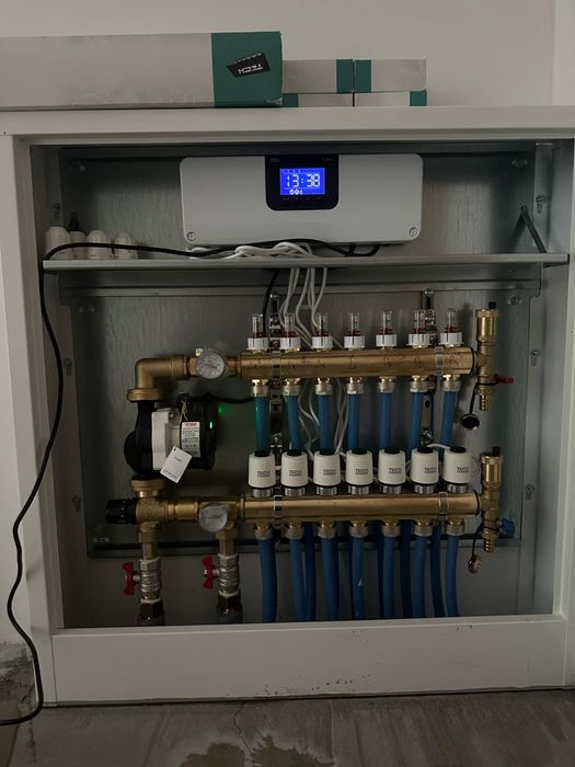 Frezowanie pod ogrzewanie podlogowe