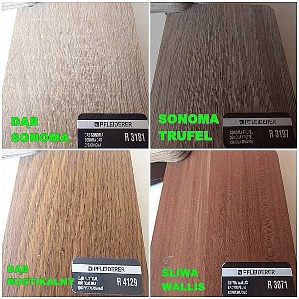 STOLIK kawowy niski 50cm średnica 50cm dąb craft złoty czarne nogi