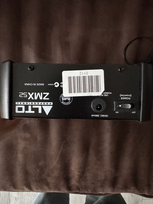 Мікшер Alto zmx 52