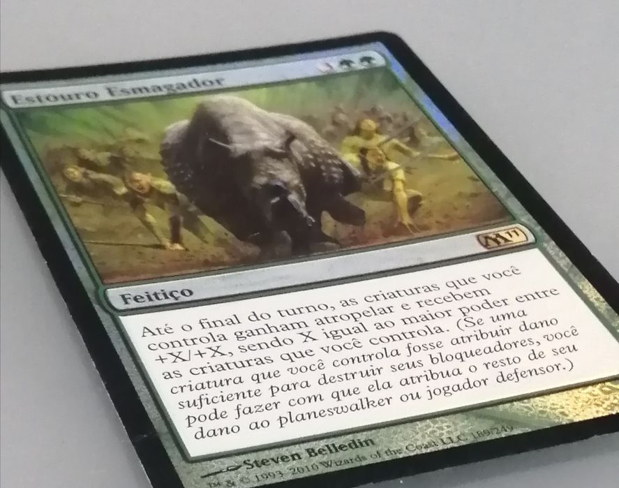 Overwhelming Stampede - M11 - Foil (Magic the Gathering)