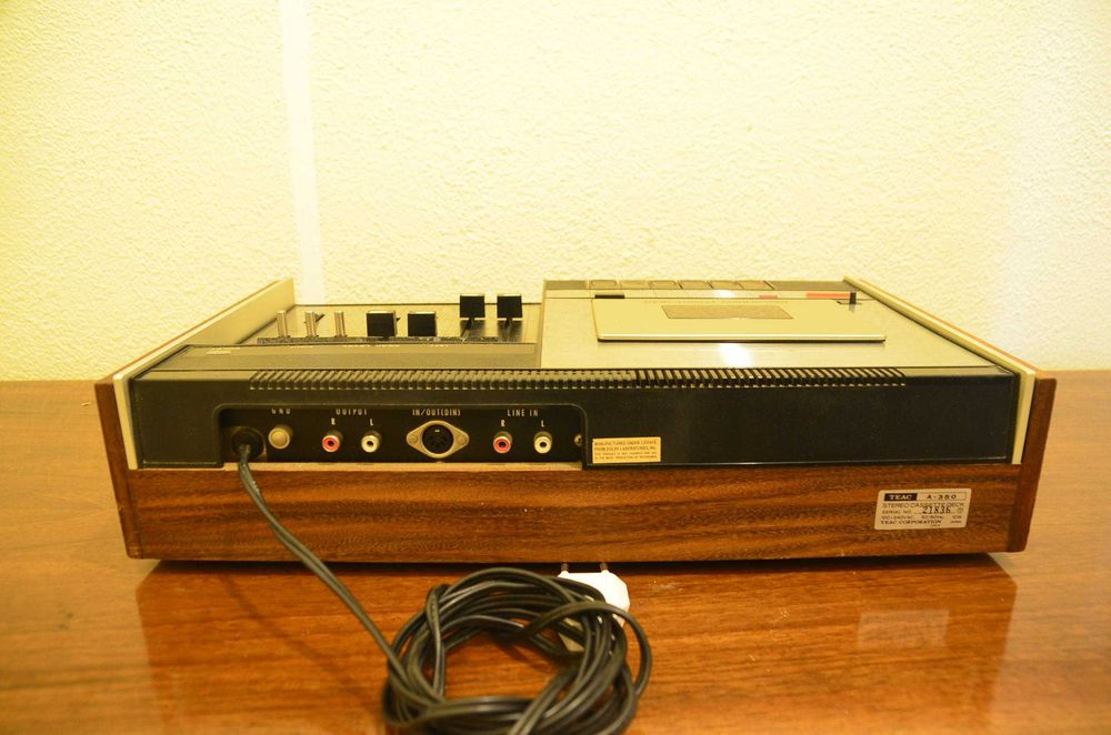 Gravador de cassetes Teac A- 350