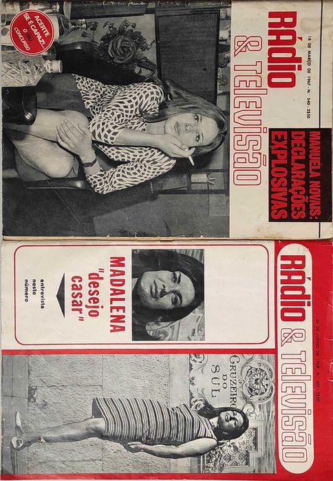Revistas Vintage Rádio & Televisão (Ler Descrição)
