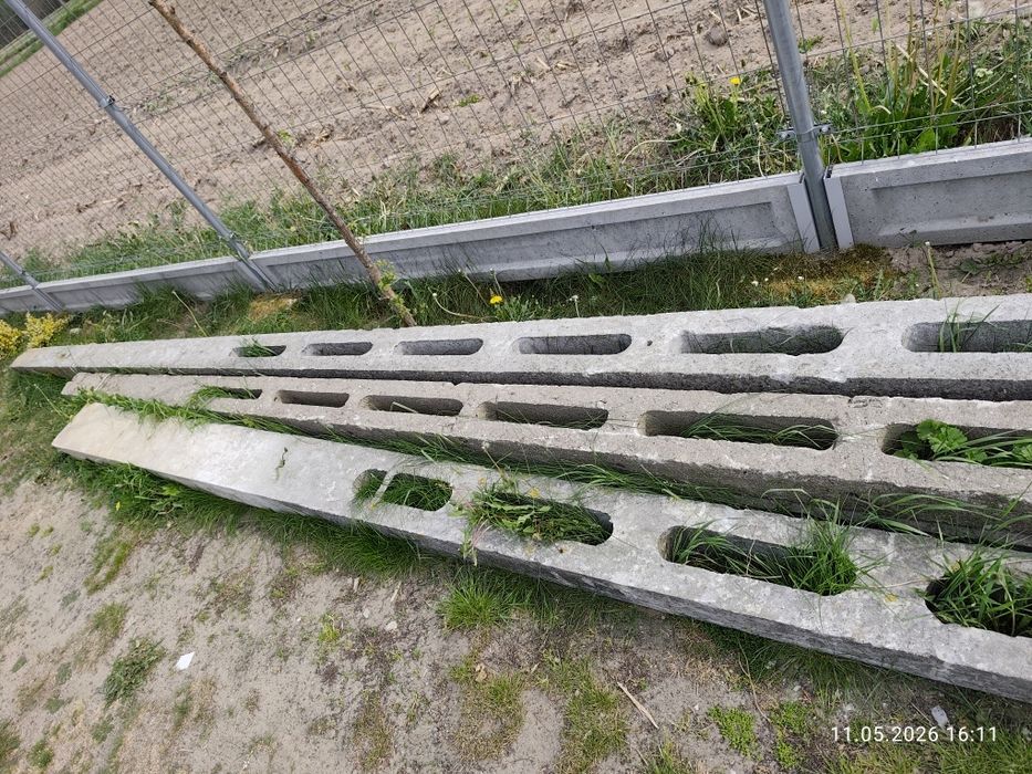Słupy betonowe 5 szt