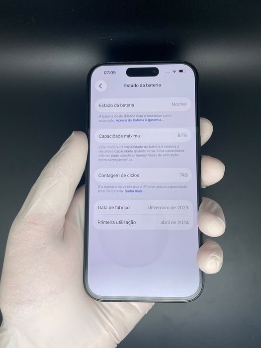 iPhone 15 Pro 128GB - Como Novo