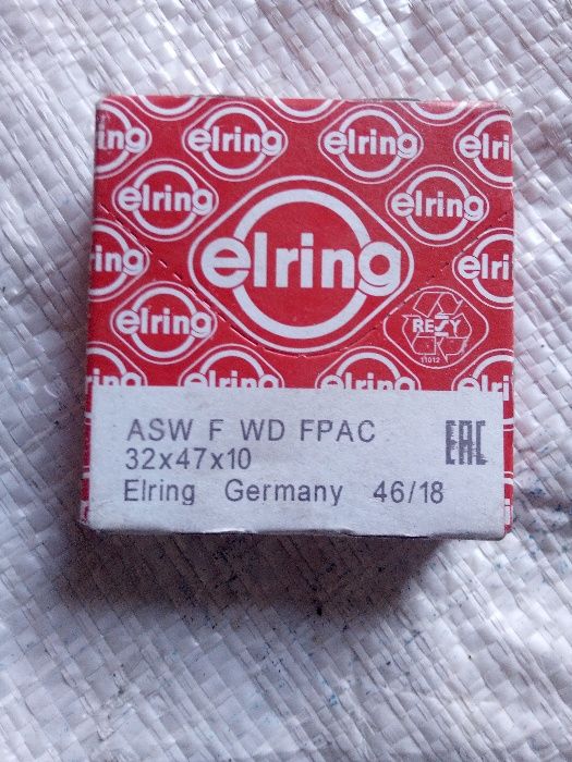 Сальник распредвала двигателя передний (32х47х10) 325.155 Elring