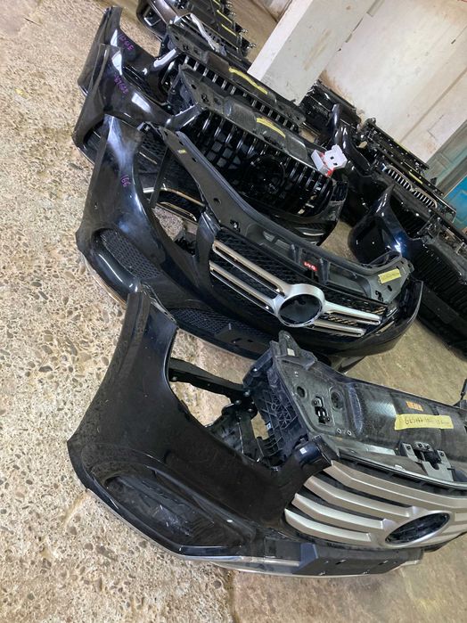 Бампер комплект установочная панель Морда в сборе GLS W167 24+год. AMG