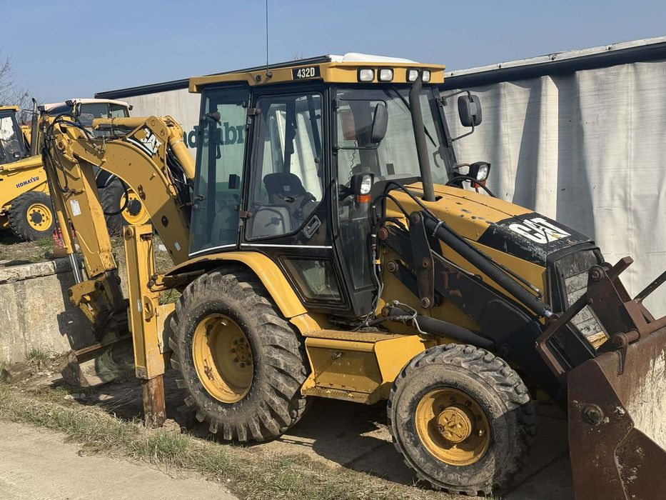 Caterpillar koparko-ładowarka CAT 428 D, 428D,CAT 432D cat JCB,case,komatsu/zamiana/sprzedaż/skup  koparko-ładowarka cat 428d 432d,cat 432d do wyboru gałki i jjoystick