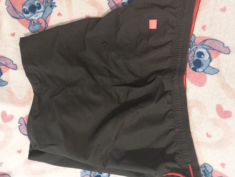 Nowe z metką spodenki 3XL czarne mają kieszenie