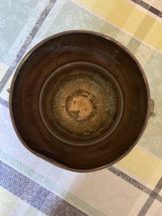 Vaso em latão vintage