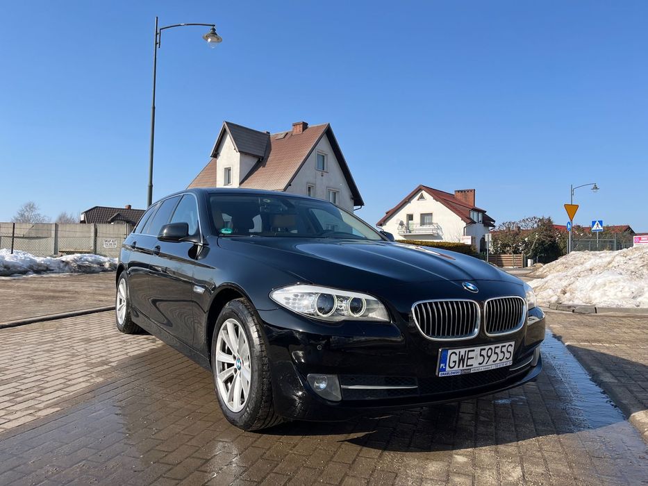 BMW Seria 5 BMW 520d automat, oryginalny przebieg, piękny egzemplarz