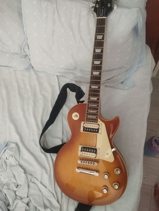 Guitarra ephipone led paul classic