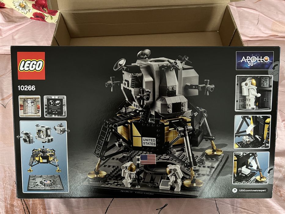 Lego Creator 10266 NASA Apollo 11 Ladownik ksiezycowy Gdynia Chylonia ...
