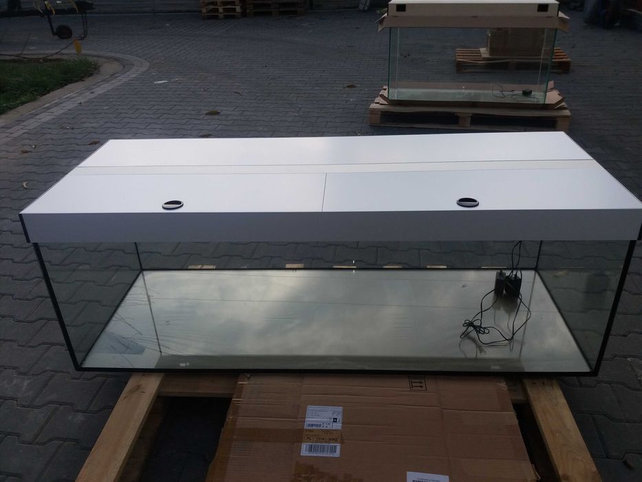 Akwarium proste 120x40x45 - 216 litrów z pokrywą