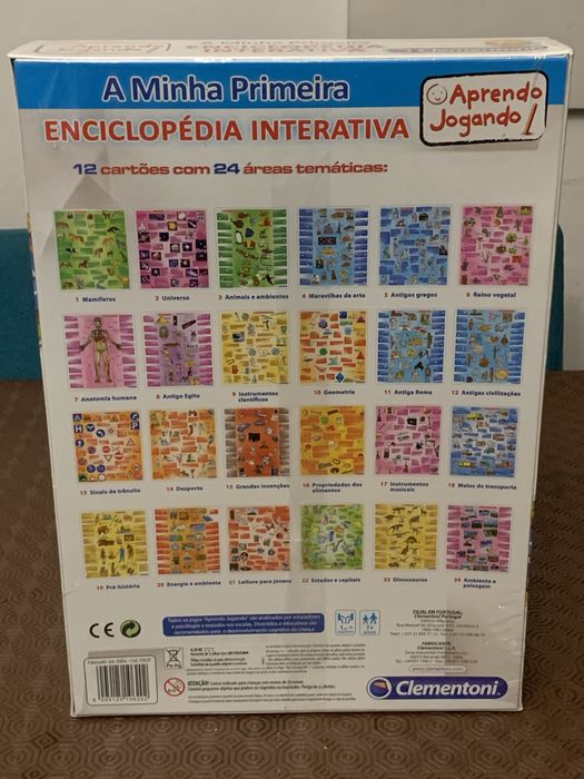 Encicolpedia interativa clementoni NOVO