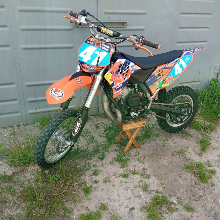 Подростковый KTM 65 SX  кроссовый мотоцикл в отличном состоянии.