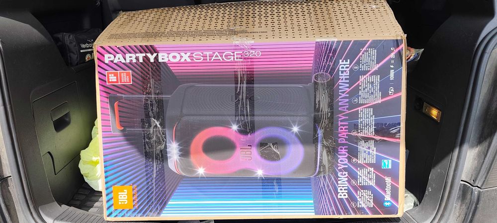 JBL partybox stage 320 karton