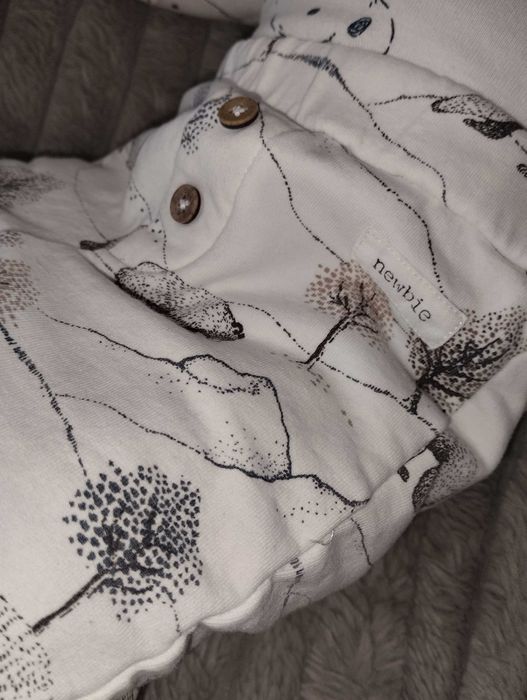 Newbie bawełniane spodnie rozm 62