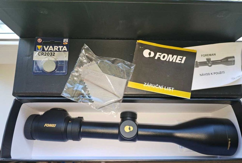Приціл оптичний FOMEI 3-18x56 FOREMAN HTC PRO G4