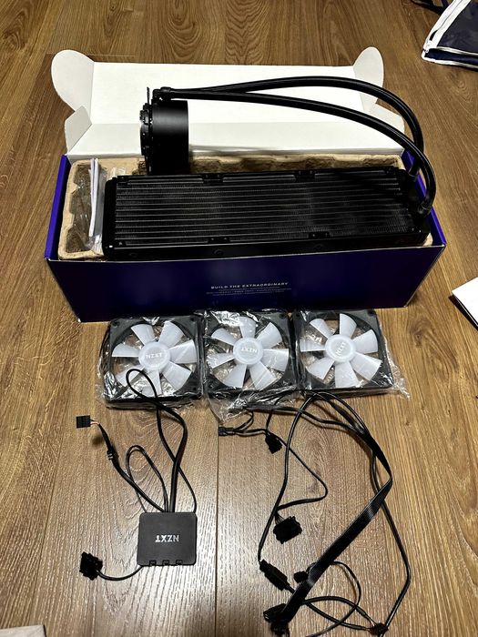 Водяна система охолодження NZXT Kraken Elite RGB 360 (RL-KR36E-B1)