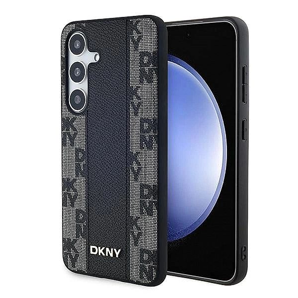 Etui DKNY Leather Checkered Mono Pattern MagSafe na Samsung Galaxy S24