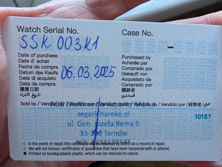 Zegarek Seiko 5 Sports 'Blueberry' GMT SSK003K1