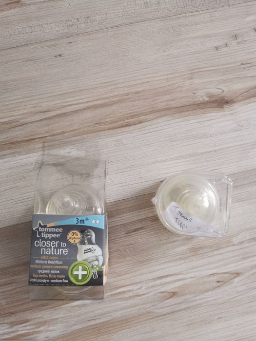 Smoczki do butelki 4 szt. NOWE