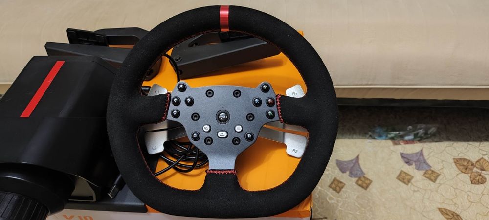 Кермо з зворотнім відгуком PXN v10  (Аналог Thrustmaster t300)