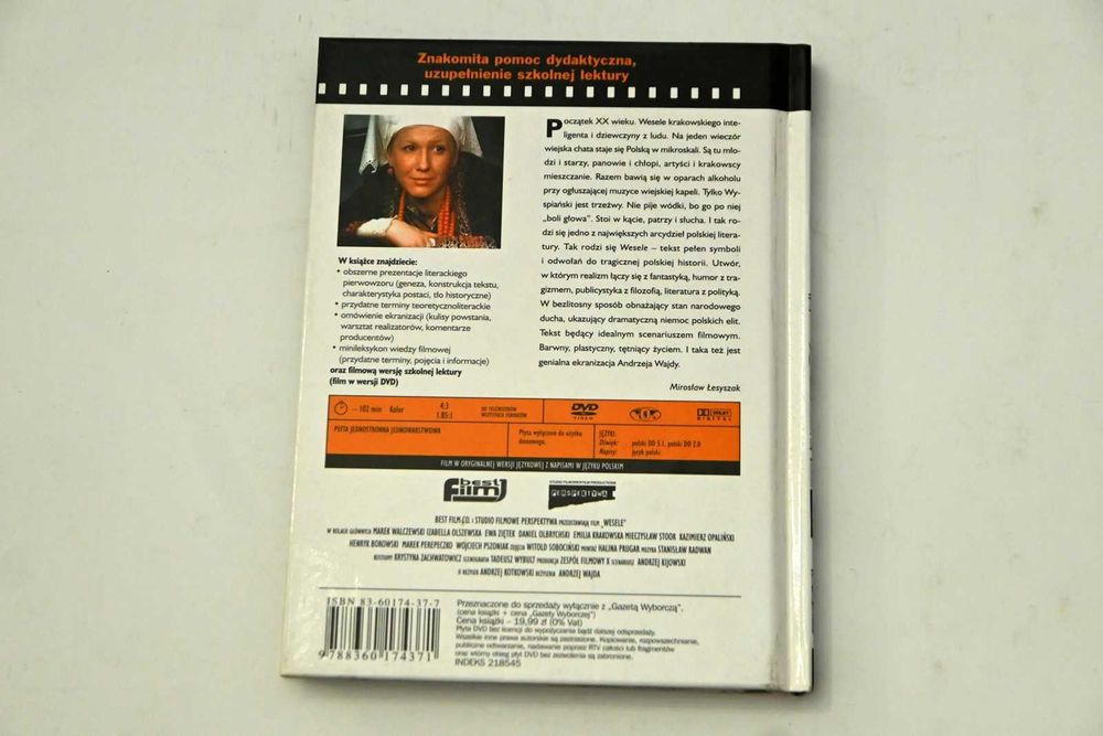 "Wesele" - DVD + książka omówienie lektury szkolnej