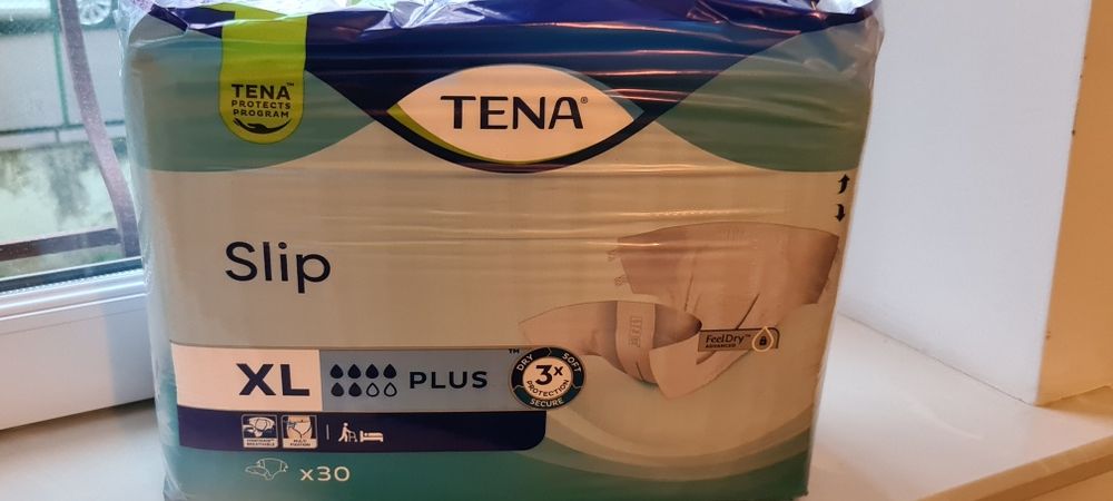 TENA XL 6 краплі. Доросліз за 2упаковки