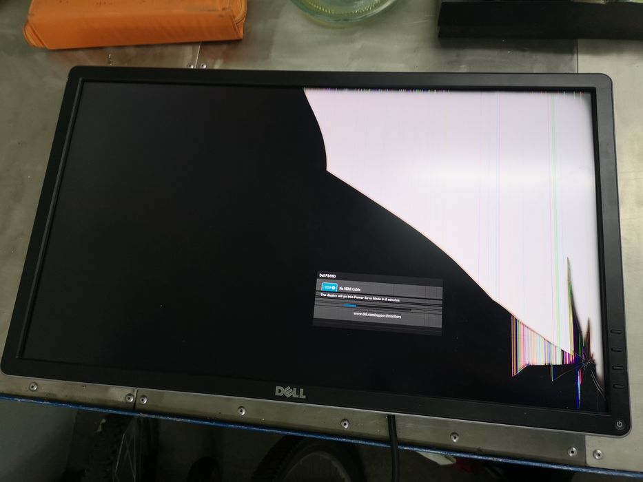 Monitor Dell P2416D na części