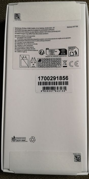 Samsung A17 Desde Apenas 139.99€ Novo (Selado) Factura C Garantia 3An