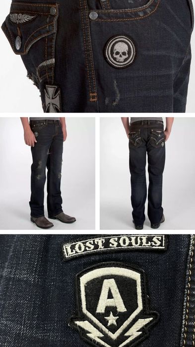 Affliction джинсы 32/33