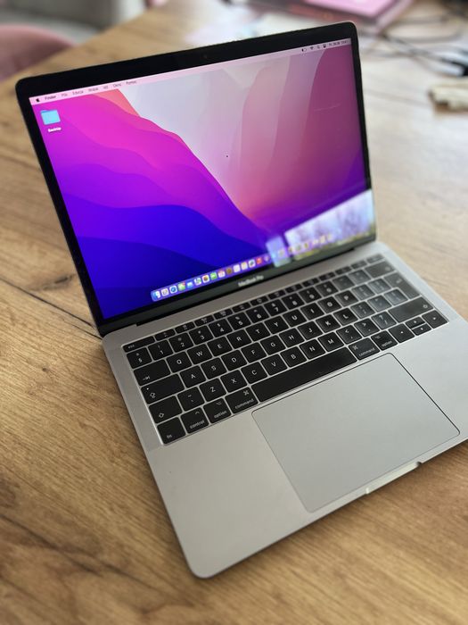 MacBook Pro 13 2017 A1708 i5 8GB macOS Ventura, stan BDB, + Nowa Bateria GRATIS!