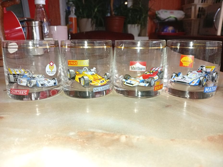 Колекційні стакани 4 шт.
