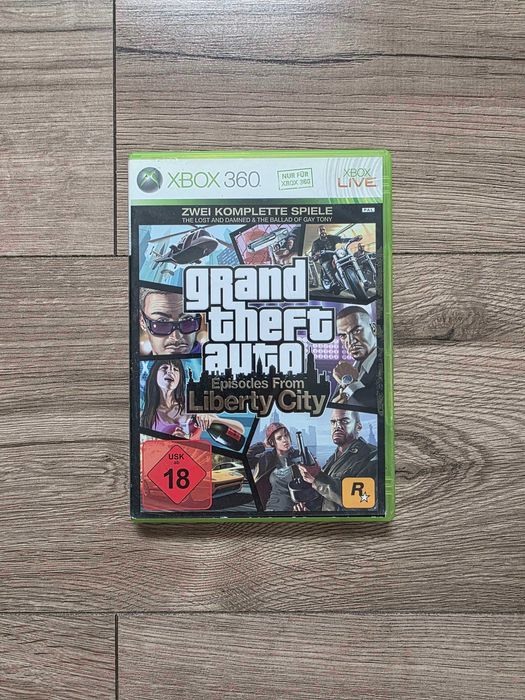 gra gta grand theft auto episodes from liberty city na xbox 360