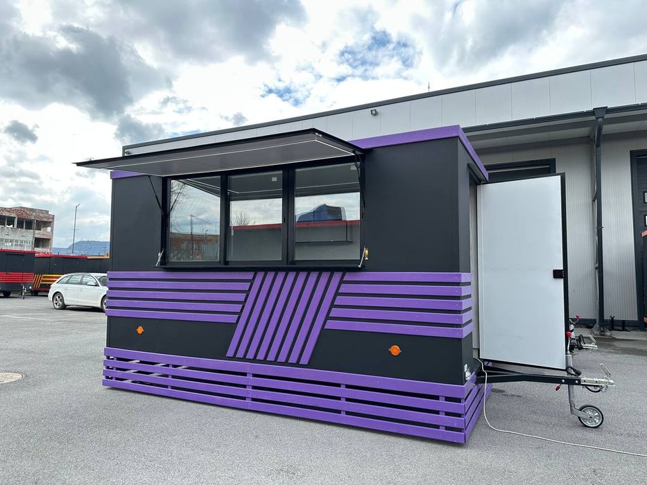 Виготовлення та продажа торгових причіп-кіоск на колесах