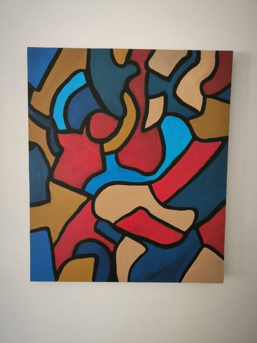 Pintura / Quadro Acrílico sob tela 70x60