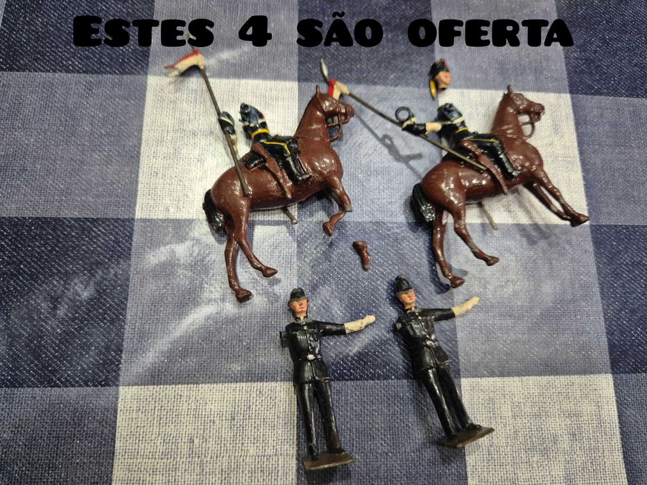 Coleção Figuras Antigas Britains Ltd Made in England