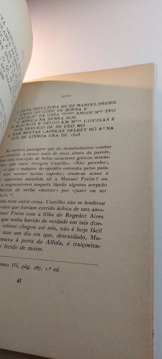 Inscrições Sepulcrais da Sé de Lisboa - J. M. Cordeiro de Sousa