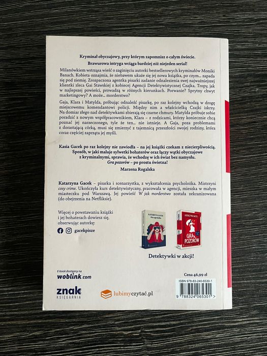 Gra pozorów - Katarzyna Gacek