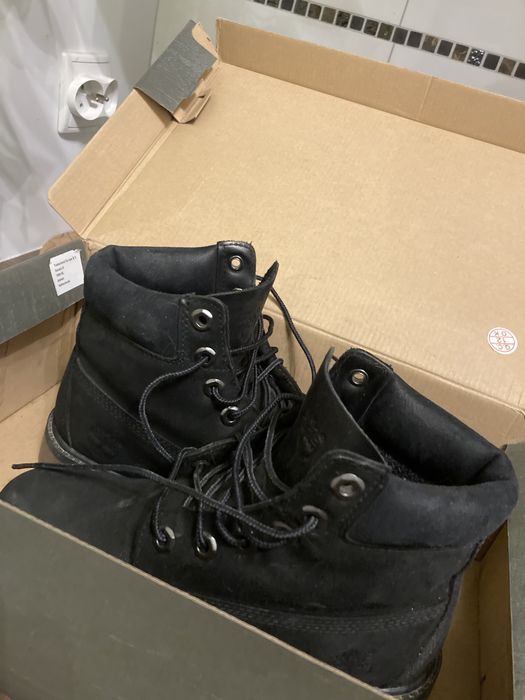 Timberland 35 matowe czarne