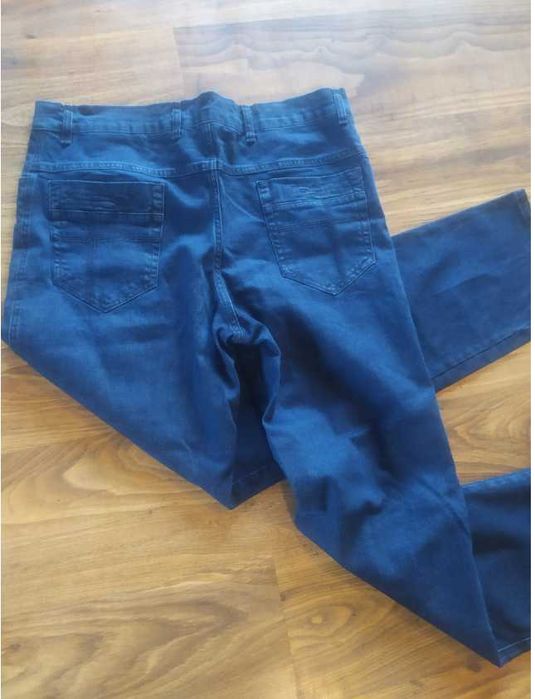 damskie spodnie jeansy plus size rozmiar 50