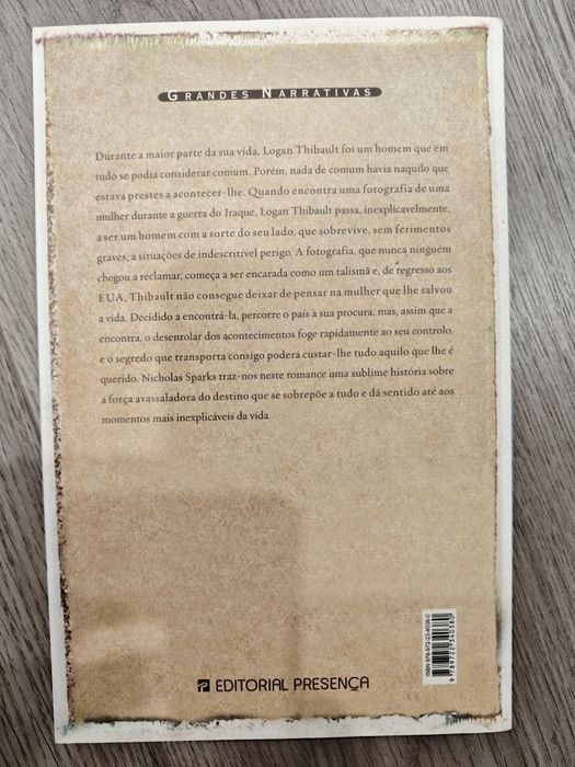 Livro um homem com sorte