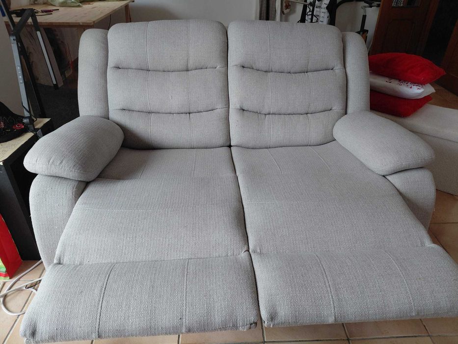 Sofá 2 lugares retráctil