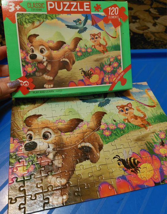 Пазли на 120, 60, ел.