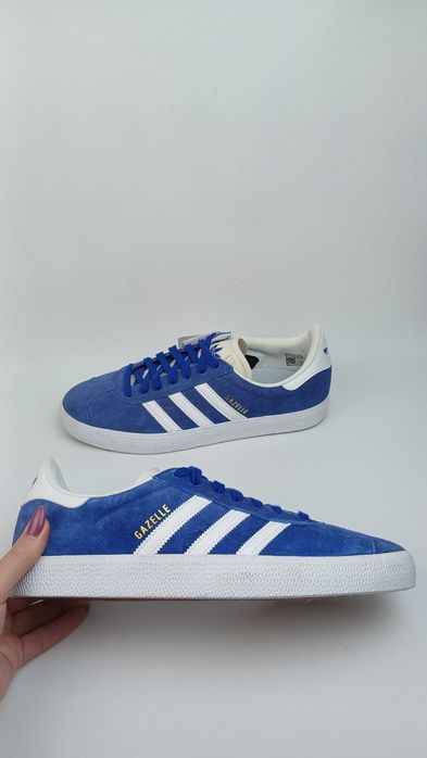 Оригінальні кросівки кроссовки adidas gazelle adv 'royal blue' 46р