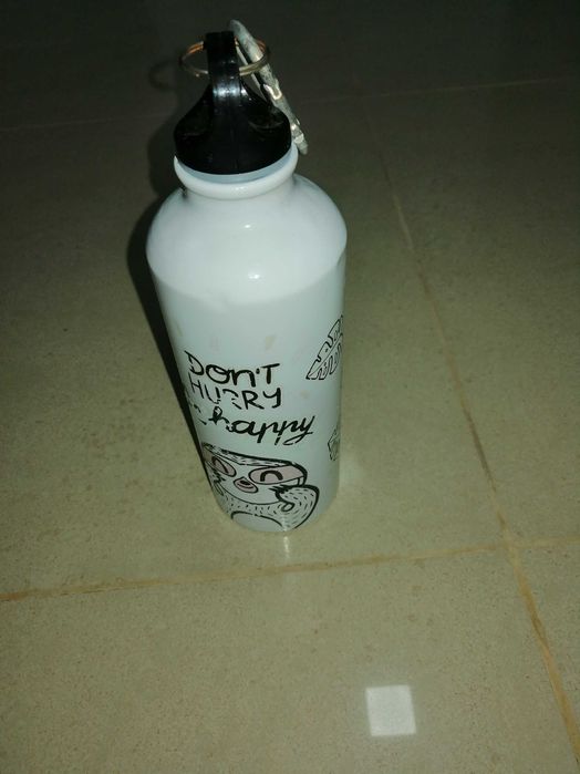 Garrafa para água em alumínio, 0.6 litros