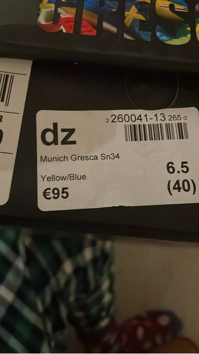 Tenis futsal Munich Gresca novos