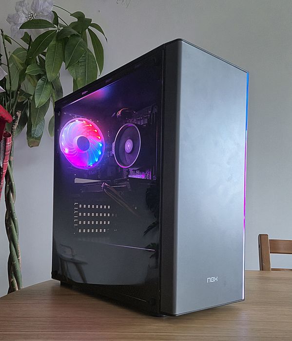 Pc Gaming Ryzen 5/ RX 6600/ 16GB/ SSD+HDD garantia